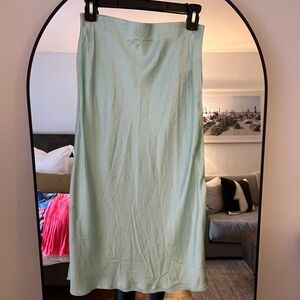 Aritzia babaton midi slip skirt